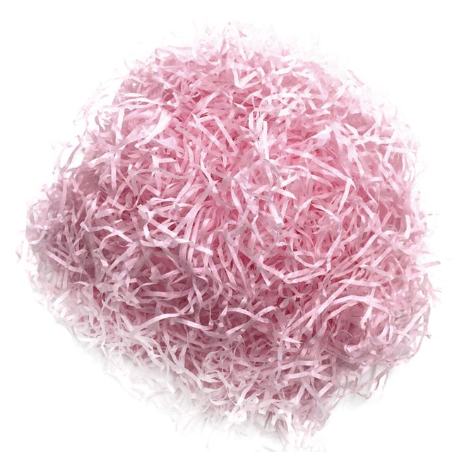 papel multicolor triturado papel caja caja de dulces relleno decoración del partido , Rosa claro Colco Papel arrugado triturado
