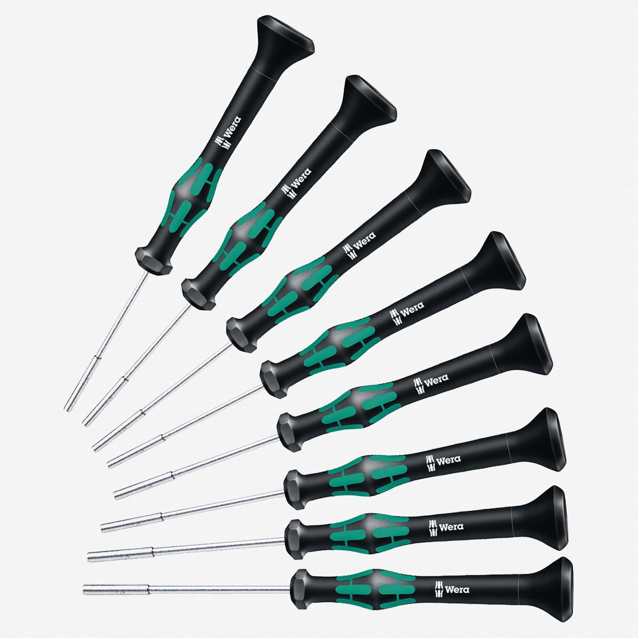 Wera 345279 Kraftform Micro SAE Precision Nut Driver Set