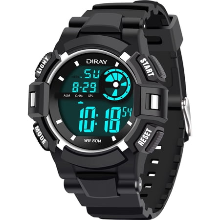 CakCity Digital Sports Waterproof Shockproof Wrist Watches for Men