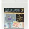 Duro Stick On Artist Canvas, 4-pack, 8"