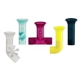 thumbnail image 1 of Bath Toys Boon Pipes Bath Building con ventosas, 5 unidades, 1 of 5