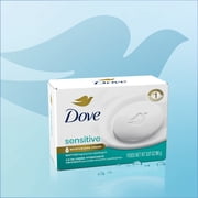 Dove Beauty Bar Soap For Sensitive Skin, Sensitive, Fragrance Free And Hypoallergenic, 3.75 oz 4 Bars