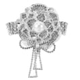thumbnail image 3 of Bracelet en Strass Corsage Floral Accessoire de Mariage 1 Ensemble, 3 of 8