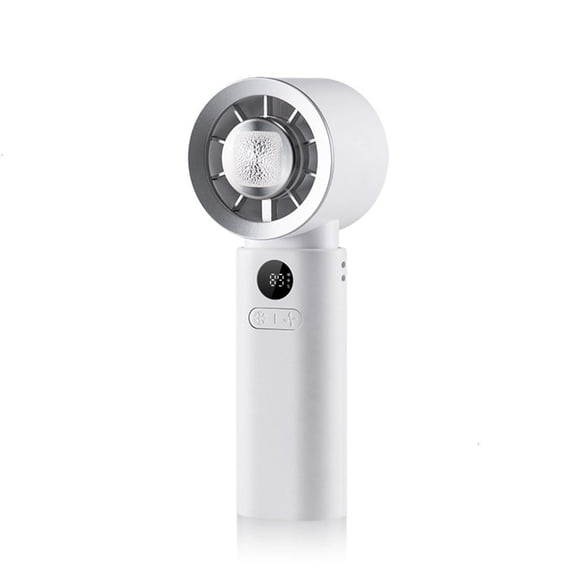 ZELVINN USB Rechargeable Portable Fan Quiet Handheld Mini 4 Speed Setting Cooling Fan for Travel Home Birthday