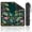 Color 2, variant on Mahjong Mat 31.5" x 31.5" Botanical Garden Floral Gingko Leaves Vibrant Flowers Non-Slip Noise Reduction American Mahjong Tiles Table Cover for Dominoes Poker Card Board Games Gift
