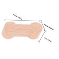 thumbnail image 2 of REOFLYUP 5Pcs Train Track Buckle Train Fittings Connection for Building Play Beige Wood Model, 2 of 8