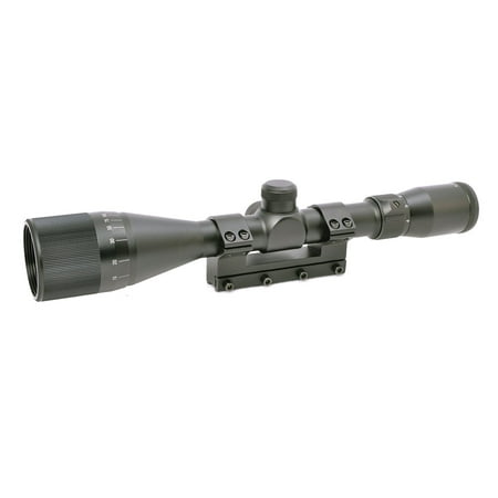 Hammers Magnum Spring Air Rifle scope 4-12X40AO w/ Stop Pin One Piece (Best Air Rifle Scope Mounts)