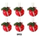 thumbnail image 5 of Bewildely Bola de árbol de Navidad de 6 piezas, diseño de escena exquisita para el hogar, accesorio de tamaño pequeño DIY, colgante de Navidad de Año Kits de decoración para fiestas Tipo 3 Bewildely HA070114-03, 5 of 6