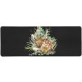 thumbnail image 1 of RYLABLUE Cute Fawn Forest Watercolor Illustration Extra Extended Large Gaming Mouse Pad Mat Desk Pad Keyboard Mat 31.5x12 inch, 1 of 3