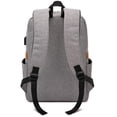 thumbnail image 2 of Backpacks Travel Computer Backpack Grey, 2 of 5
