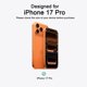 thumbnail image 2 of Funda de silicona negra EUMADOVE para iPhone 17 Pro con protección ضد golpes, 2 of 9