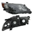 thumbnail image 3 of Car Head Light Assembly for 2012-2014 Toyota Camry, Clear Len,Black Housing,12TYCM, 3 of 10