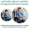 mifold GrabandGo Booster Car Seat, Pearl Gray