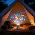 Dynamic Rotating LED Projector Light USB Rechargeable LED Projector ...