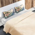 thumbnail image 5 of Yayeee Pillowcase Queen Size Set of 2 Satin Wrinkle Resistant Pillow Case, Pine Tree at Dawn, 5 of 7