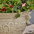 thumbnail image 2 of Noble House Largo Outdoor Garden Urn Planter Pot in Antique White, 2 of 6