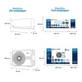 thumbnail image 4 of Minisplit Midea On Off Solo Frío 1 Tonelada 12000BTUs 110V, 4 of 4