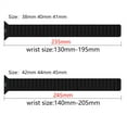 thumbnail image 6 of Silicone Loop Strap for Apple Watch Band 44mm 45mm 42mm 40mm 41mm 38mm Magnetic Watchband Bracelet iWatch Series 7 3 5 4 6 SE, 6 of 8