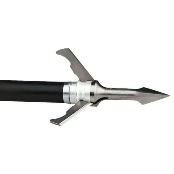 Grim Reaper Fatal Steel Mechanical Broadhead 3-Blade 100gr 1 1/4" Cut (3-Pack) - 1301