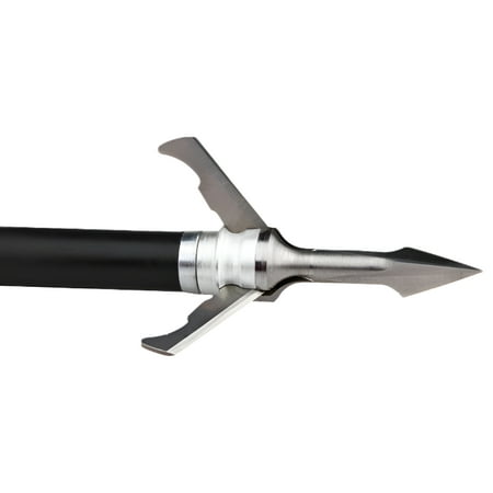 Grim Reaper Fatal Steel Mechanical Broadhead 3-Blade 100gr 1 1/4 Cut (3-Pack) - 1301