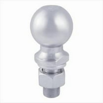 CURT 40005 Chrome Trailer Hitch Ball, 7,500 lbs, 2-5/16-Inch Diameter, 1 x 2-1/8-Inch Shank