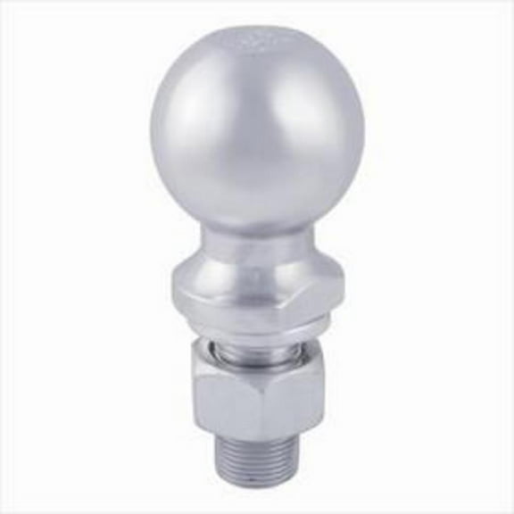 CURT 40005 Chrome Trailer Hitch Ball, 7,500 lbs, 2-5/16-Inch Diameter, 1 x 2-1/8-Inch Shank
