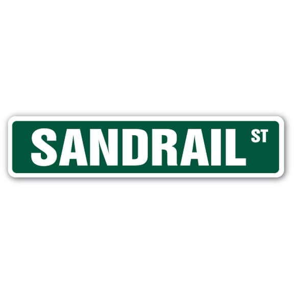 Sandrail Street [3 Pack] of Vinyl Decal Stickers |for Laptop Car
