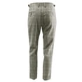 thumbnail image 5 of HBDesign Mens Plaid Dress Pants Quick Dry Breathable Summer Business Casual Versatile Work Trousers, 5 of 7