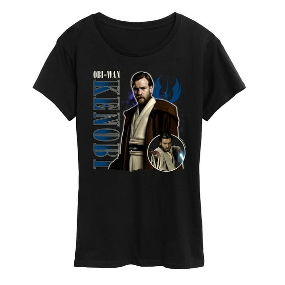 Star Wars - Obi-Wan Kenobi Collage - Women's Short Sleeve Graphic T-Shirt