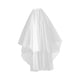 thumbnail image 5 of Tocado de velo de tul nupcial, velo de boda de dos niveles con peine para despedida de soltera, suministros para fiesta de compromiso y , Blanco mayimx Velo de novia, 5 of 9