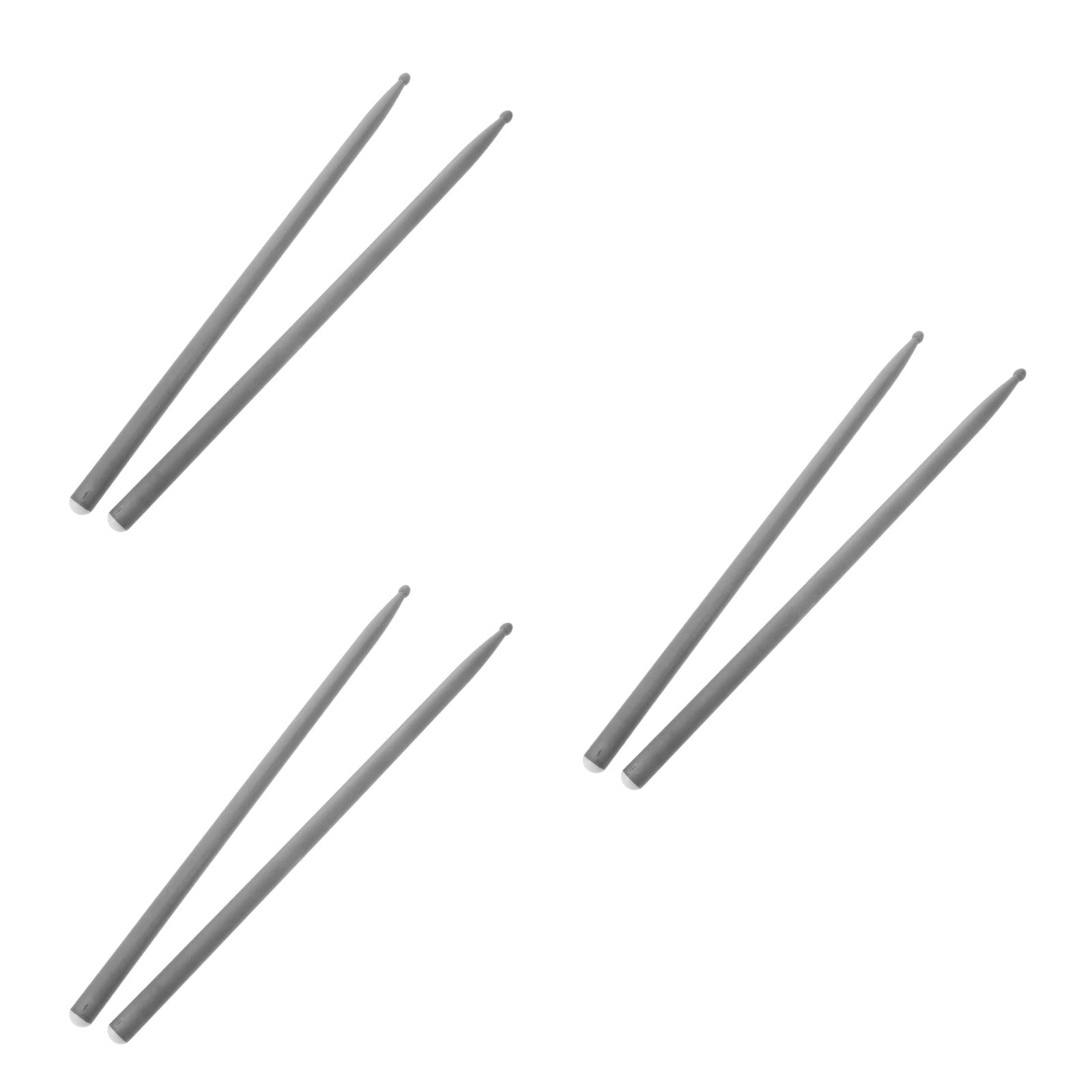 Raindrops 3 Pairs Carbon Fiber Drumsticks Set, Anti- Percussion Sticks for Drummers, Musical Instrument Accessories
