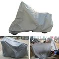 thumbnail image 4 of Full Protective Motorcycle Covers Anti UV Waterproof Dustproof Breathable Hood Silver, 4 of 7