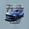 thumbnail image 3 of Wild Bobby 2025 Ford Mustang Dark Horse 500 HP 5.0L Men Premium Tri Blend Tee, 3 of 5