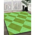 thumbnail image 2 of Ahgly Company Indoor Rectangle Patterned Emerald Green Area Rugs, 2' x 3', 2 of 6
