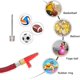 thumbnail image 4 of Paquete de 16 adaptadores de válvula de bicicleta para válvula de bicicleta (AV DV SV BV) y la mayoría de los tipos de válvulas para todas las bombas de bicicleta, bomba de aire, bomba de bola, boya,, 4 of 5