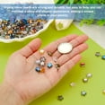 thumbnail image 4 of Uxcell 8mm Crystal Star Beads, 200 Pcs Star Bead Glass Spacers Bead Star Shaped Charm Pendants, Brilliant Purple, 4 of 6