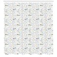 thumbnail image 2 of Ambesonne Music Shower Curtain, Vibes Notes Beat, 69"Wx70"L, Multicolor, 2 of 2
