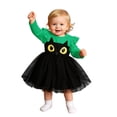 thumbnail image 2 of Black Cat for Girls Long Sleeve Tulle Tutu Dresses Fall Toddler Halloween Dress Halloween for Baby Girls 5-6 Years, 2 of 7