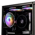 thumbnail image 3 of MXZ Gaming PC Desktop Computer, AMD Ryzen 5 5600GT 3.6GHz,16GB DDR4, NVME 1TB SSD, 6RGB Fans, Wifi,Win 11 Ready,Gamer Desktop Computer,New, 3 of 6