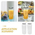 thumbnail image 6 of NICEXMAS Nicexmas Transparent Juice Bottles Plastic Sealed Design for Drinks Storage 10Pcs, 6 of 7