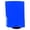 Color:Blue,shape,CD ROM version, variant on Faceplate Cover Game Console Plate Cover for PS5 Disc Edition Scratchproof Skin Sleeve Replacement Shell Silicone Case
