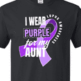 thumbnail image 4 of Inktastic I Wear Purple For My Aunt Lupus Awareness T-Shirt, 4 of 5