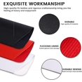 thumbnail image 3 of (rouge, Noir, Blanc)tui Portable En Cuir Souple Pour Lunettes De Soleil Pliantes, Lunettes De Lecture, Petites Lunettes De Soleil, 3 of 5