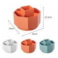 thumbnail image 2 of Slopehill 360 Rotating Desktop Mount HIPS Pencil Holder, Multicolor, 2 of 9