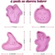 thumbnail image 2 of Juego de 4 cortadores de galletas de Halloween, estampadores de repostería para galletas sándwich en relieve directo, juego de cortadores con mango con resorte de Halloween con sombrero de bruja fantasma de calabaza Casa Encantada JM, 2 of 5
