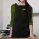 thumbnail image 4 of Delantal de cocina con bolsillos, ajustable, impermeable, para restaurantes. Negro, 4 of 8