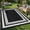 Black, variant on Reversible Waterproof Outdoor Patio Rug,Lightweight Plastic Straw Ma ,Modern Bordered Design,Large Area Carpet,for Patio RV,Porch,Black/Brown,9x12FT