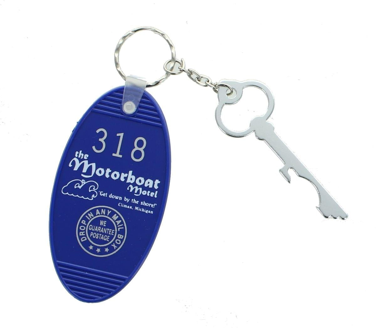 Vintage Motel Key Chain Hotel Key Ring Tag Classic Various Color Key Buckle Gift