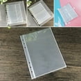 LOT OF 10PCS A5 Binder Sleeves 1P/2P/4P Photo Album Refill Inner Cards
