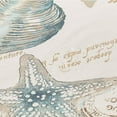 thumbnail image 5 of Starfish and Seashells Ivory Bathroom Fabric Shower Curtain with Hooks,Unique 3D Printing,Decorative Bathroom Accessories,Water Proof,Reinforced Metal Grommets 36x72 Inches, 5 of 6